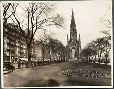 Scott's Monument On Princes Street Old Historic Photo picture