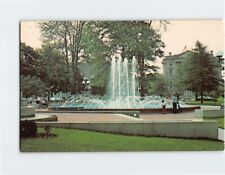 Postcard Fountains of Ely Park Elyria Ohio USA picture