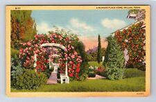 Dallas TX-Texas, Scenic View Munger Place Home, Antique Vintage Postcard picture
