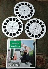 Vintage Sawyer's C386 Living Costumes of Holland view-master 3 Reels Packet Reel picture
