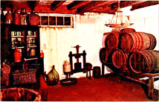 Historic Michie Tavern wine cellar Charlottesville Virginia postcard a60 picture