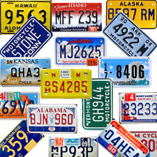 USA Motorcycle License Plate. Pick Your State. PLATES TAGS  picture