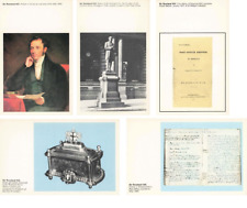 Set of 5 UK National Postal Museum Cards Sir Rowland Hill Cards picture