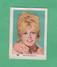 Brigitte Bardot  Late 50's   Estrellas de la Pantalla  Film Card  Rare picture