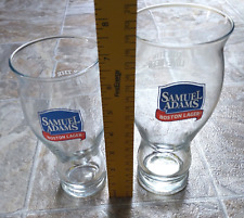 Vintage Samuel Adams Boston Lager For the Love of Beer Glasses Set of 2 picture