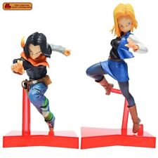 Anime Dragon Ball Z Super Android NO.18 & 17 2pcs set Figure statue Toy Gift picture