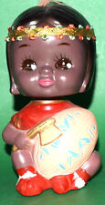NODDER / BOBBING HEAD FIGURE and BANK - Cute Indian Girl picture