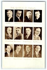 c1930's The Quorum Of Twelve Mormons Religious RPPC Photo Vintage Postcard picture