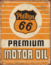 Tin Signs Phillips 66 Premium Oil 1996 picture