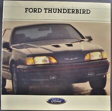 1988 Ford Thunderbird Brochure LX SC Super Coupe Excellent Original 88 T-bird picture