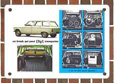 METAL SIGN - 1967 Peugeot 204 Station Wagon 2 - 10x14 Inches picture