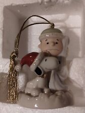 Lenox Peanuts Snuggle Up Snoopy Christmas Ornament #805257 Charlie Brown Peanuts picture