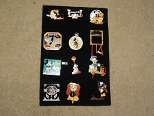 Disney PIN LE VINTAGE COLLECTION ANTIQUE TOYS COMPLETE SET 12 LADY MICKEY DOPEY picture
