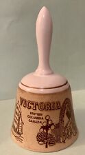 Capilano Collector Souvenir Ceramic Bell Victoria British Columbia Canada Bisque picture
