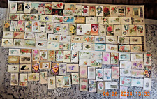 Vintage Antique Birthday Cards 125+ ALL OVER 100 YEARS OLD picture