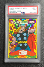 2020 UD Marvel Ages Decades 1960s 🔥 THOR PRISM PSA 9 🔥 1:160 PACKS picture