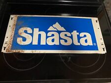 VINTAGE SHASTA METAL SHELF / SIGN STORE SIGN DISPLAY - 23 1/2