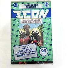 Icon #1 1993 DC Milestone Polybag Sealed 1st Appearance of Static Shock picture