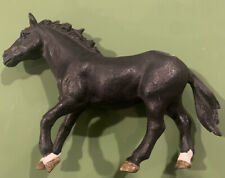 Schleich BLACK APPALOOSA STALLION Cowboy Rodeo Horse Figure 2012 Retired Rare picture