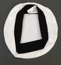 US Navy White Cover Medium Hat Cap Poly/Cotton Summer Dress Military Uniform picture
