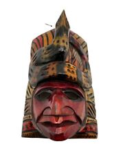 Mayan Mask Tribal Face Home Décor Handmade picture