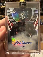 2023 Topps Star Wars Signature Series #A-CP Chris Parsons as 4-LOM AUTO picture