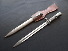 WWII Czech VZ-24 Mauser Bayonet, Scabbard and Frog picture