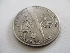 711th Special Operations Squadron Duke Field AFRC Pewter Challenge Coin picture