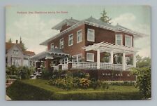 Portland Residence Home House Roses Oregon Postcard picture