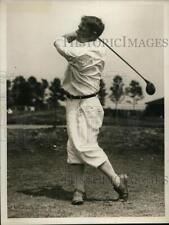 1929 Press Photo Spencer Brainard in Westchester golf meet at Rye NY - net01409 picture
