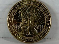 Disabled American Veterans DAV 2004 Collectors Edition Holographic Coin Freedom picture