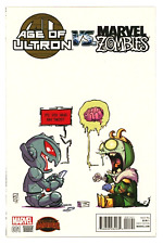 Secret Wars AGE OF ULTRON VS. MARVEL ZOMBIES #1 SKOTTIE YOUNG Variant Cover picture