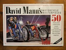 Original, Limited Edition David Mann's Motorcycle Masterpieces picture