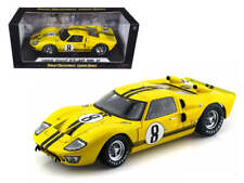 1966 Ford GT-40 MK II #8 Yellow with Black Stripes 1/18 Diecast Model Car picture