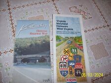 Maps Lot of Virginia, Kentucky, Delaware and Virginias 2 maps picture