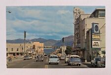 Postcard Anchorage, Alaska 4th Avenue Street Scene With Cars, Vintage  picture