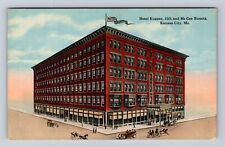 Kansas City MO-Missouri, Hotel Kupper, Advertising, Antique Vintage Postcard picture
