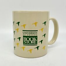 Vintage University Of Oregon Bookstore Mug Ducks 1996 - 1997 picture