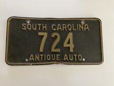 South Carolina Antique Auto License Plate Vehicle SC 724 picture