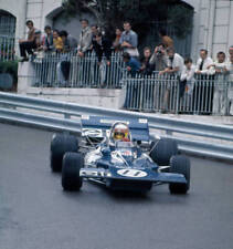 Jackie Stewart Drives The Elf Team Tyrrell Tyrrell 003 Ford Cosworth 1 Old Photo picture