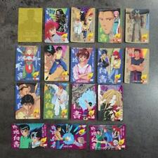 Yu Yu Hakusho Carddass Amada 17 pieces set Anime Goods From Japan picture