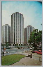 Postcard University of Pittsburg Pennsylvania The Litchfield Towers Residence picture