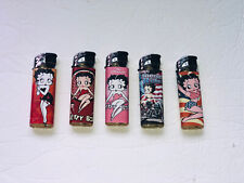 BETTY BOOP SET OF 5  ELECTRONIC LIGHTERS  picture