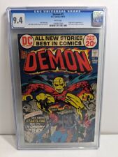 The Demon #1 DC Comics, 1972 1st Appearance Etrigan, The Demon Kirby CGC 9.4 picture