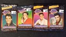 Elvis Presley -  the cards of his life -  1992 Series 2 - Lot of 4 sealed packs picture