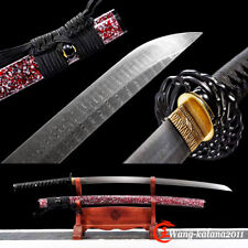 New Strong Samurai Sword Damascus Steel Full Tang Sharp Japanese Samurai Katana picture