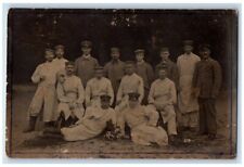 c1914-1918 WWI Army Soldier Group Surgeon Doctor Germany RPPC Photo Postcard picture