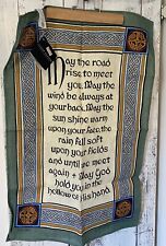 Ulster Weavers An Irish Blessing Celtic Tea Towel Tapestry 100%  Linen picture