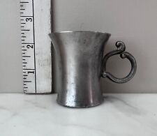 Vintage Auth Metawa Holland Real Pewter Mini Mug Shot Espresso Cup picture