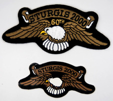 Vintage Harley-Davidson Sturgis 2000 Patch and Sticker picture